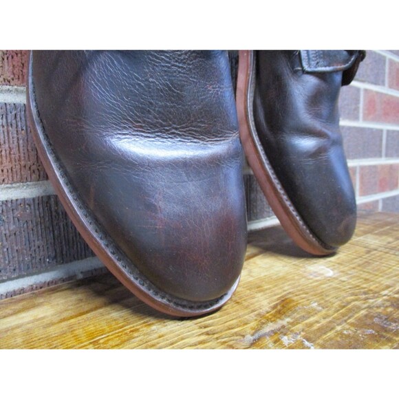 Walk-Over Dress Shoes Mens Brown Leather Derby Plain Toe Size 11.5 M USA main image 9